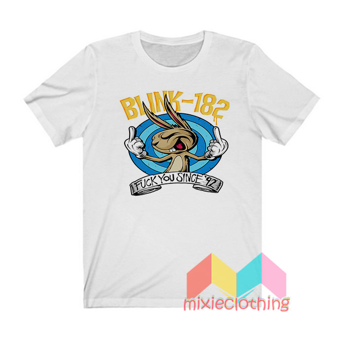 Get It Now Blink 182 Fuck You Since 92 T Shirt Mixieclothing