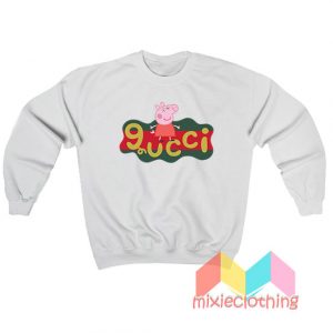 Peppa Pig X Gucci Logo Parody Sweatshirt