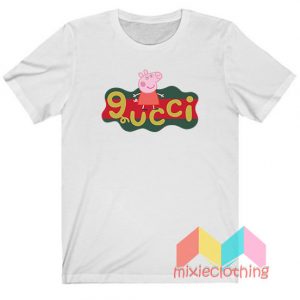 Peppa Pig X Gucci Logo Parody T-shirt