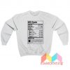 BTS Nutritional Facts Sweatshirt