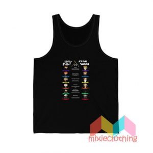 Harry Potter And Star Wars Tank Top