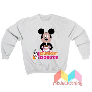 Mickey Mouse Dunkin Donuts Sweatshirt