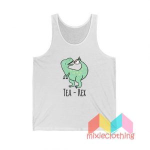 Tea Rex Dinosaur Tank Top