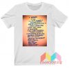 Kanye West's next album Donda Concert T-Shirt