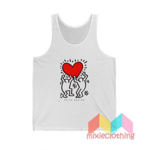 Keith Haring Heart Tank Top