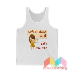 Yoshitomo Nara Life Is Always Hard Tank Top