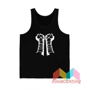 CM Punk White Fists Mens Tank Top