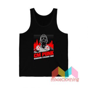 CM Punk Hardcore Straight Edge Tank Top