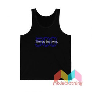 Mariska Hargitay 500 These Are Their Stories Tank Top