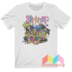 Slipknot Bootleg Cartoon T-Shirt