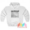 Cornbread Nutrition Facts Label Hoodie