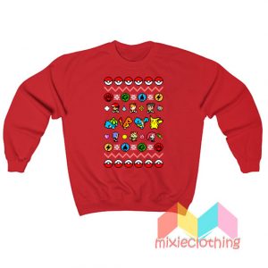 Pokemon Funny Ugly Christmas Sweatshirt