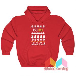 Porn Hub Ugly Christmas Hoodie On Sale