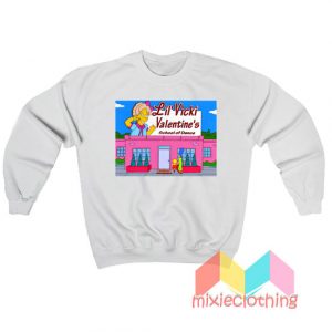 Simpson Lil Vicki Valentine's School Of Dance Sweatshirt