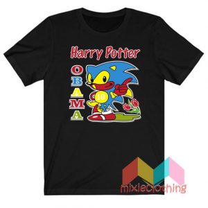 Sonic Harry Potter Obama T-Shirt