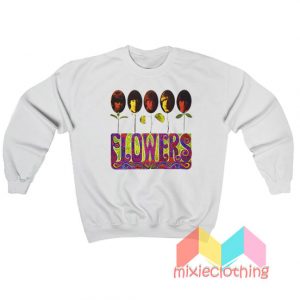 The Rolling Stones Flowers Album Sweatshirt