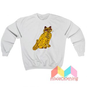 Abba Yellow Cat Sweatshirt