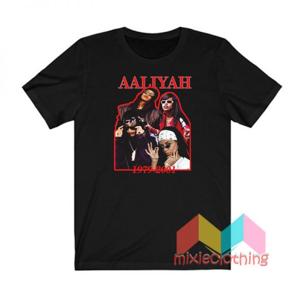 Aaliyah 1979 2001 T shirt