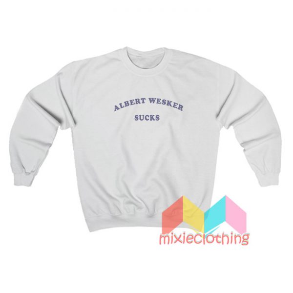 Albert Wesker Sucks Sweatshirt