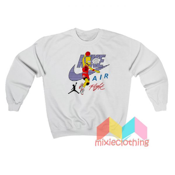 Bart Simpson Air Jordan Sweatshirt