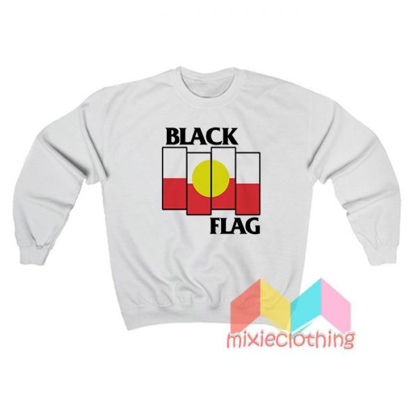 Black Flag X Aboriginal Flag Sweatshirt