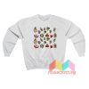 Halloween Illustration Pattern Sweatshirt