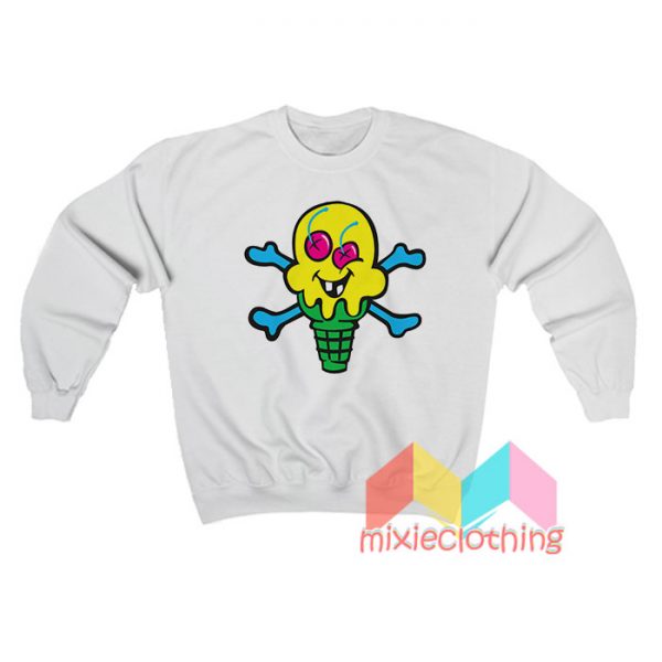 Ice Cream Skull Sweatshirt