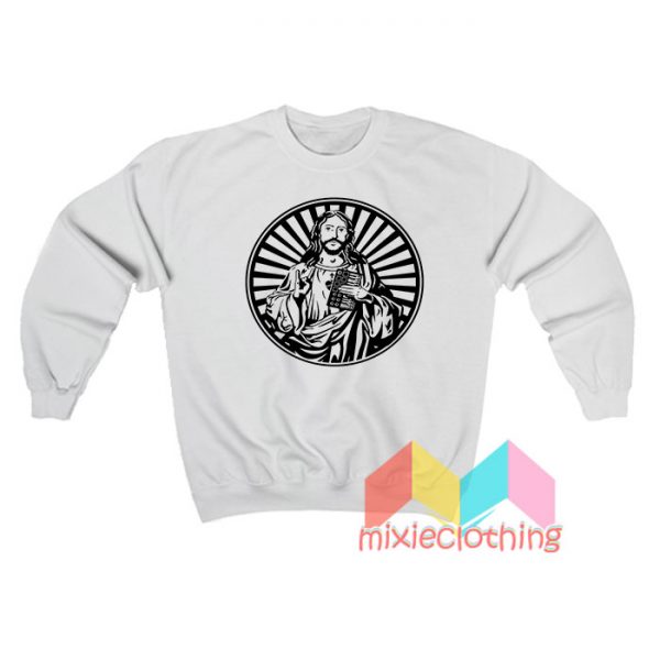 Jesus Synthesizer Sweatshirt