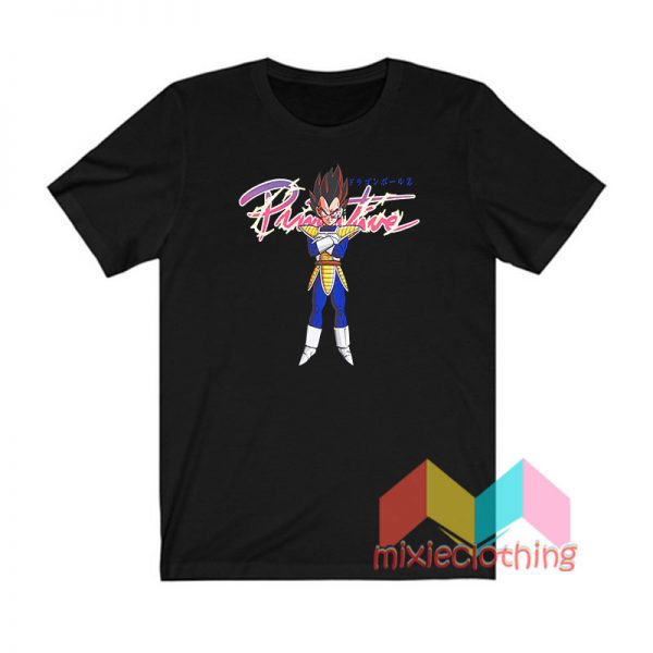 Primitive Dragon Ball Z Nuevo Vegeta T shirt