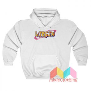 Virgin Naruto Fonts Hoodie