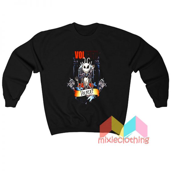 Volbeat Skellington Halloween Sweatshirt