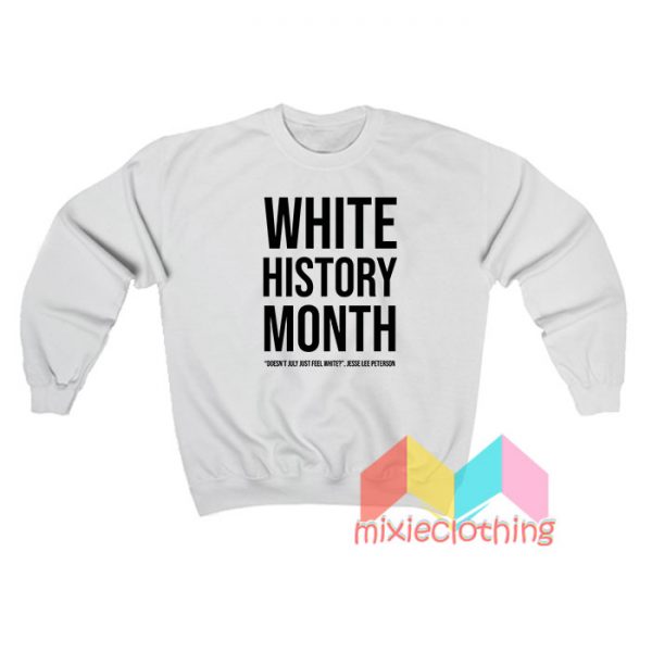 White History Month Sweatshirt