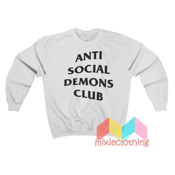 Anti Social Demons Club Sweatshirt