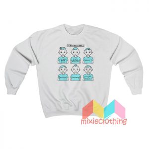 Men Had Labels Sweatshirt