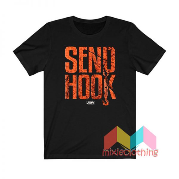 Send Hook AEW T shirt