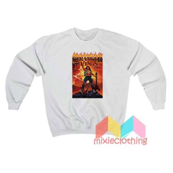 Stranger Things 4 Series Eddie Munson Metal Sweatshirt