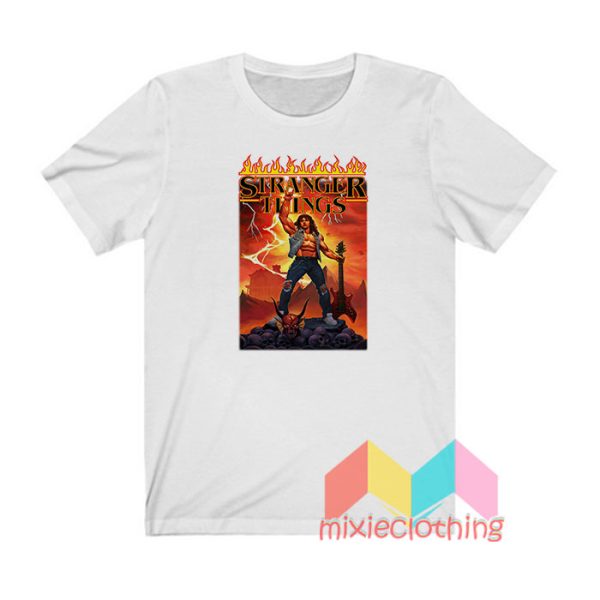 Stranger Things 4 Series Eddie Munson Metal T shirt