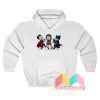 Super Childish Batman Superman Wonder Woman Hoodie