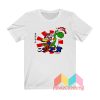 Super Mario World Yoshi And Mario Japanese T shirt