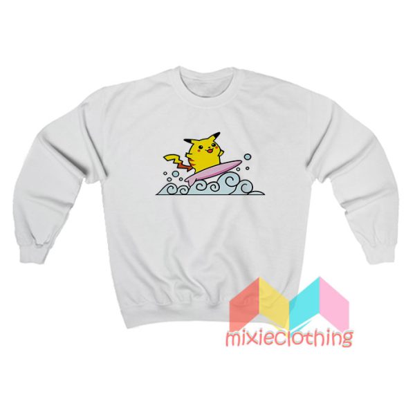 Surfing Pikachu Sweatshirt