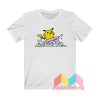 Surfing Pikachu T shirt