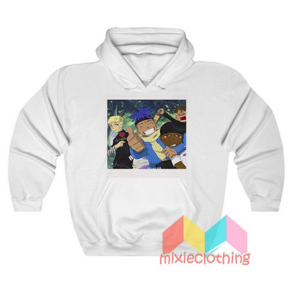 The Slump God Lil Peep XXXTentacion Juice Wrld Anime Hoodie