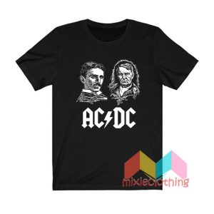 Thomas Edison Nikola Tesla ACDC Sweatshirt