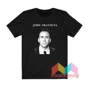 Travolta Nicolas Cage Face Off T shirt