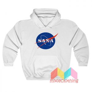 Twice Sana Nasa Logo Parody Hoodie