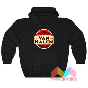 Van Halen Speed Shop Grunge HoodieVan Halen Speed Shop Grunge Hoodie