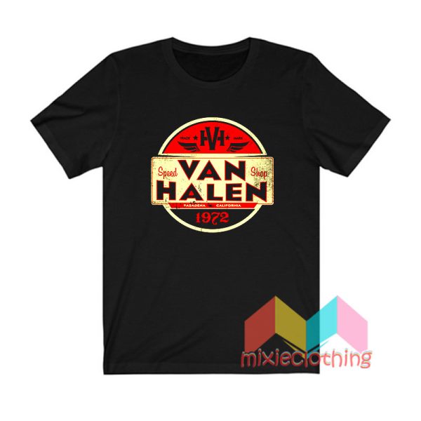 Van Halen Speed Shop Grunge T shirt