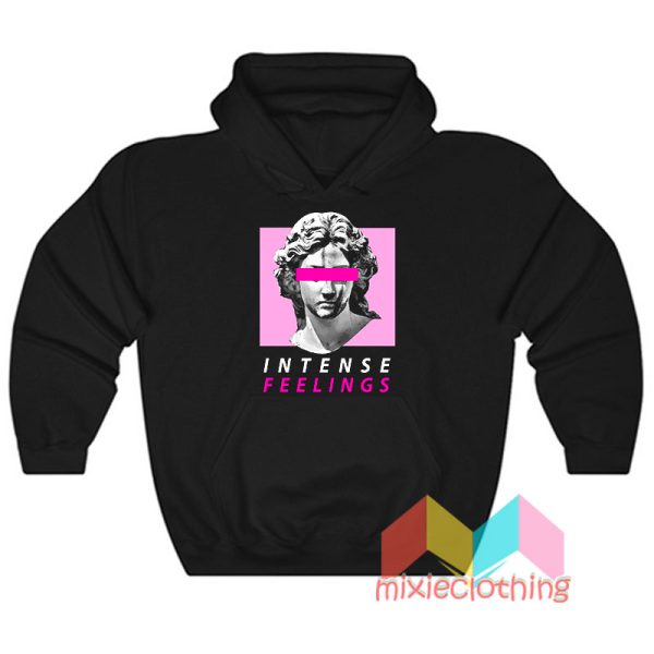 Vaporwave Intense Feelings Hoodie