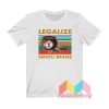 Vintage Legalize Senzu Bean Dragon Ball T shirt