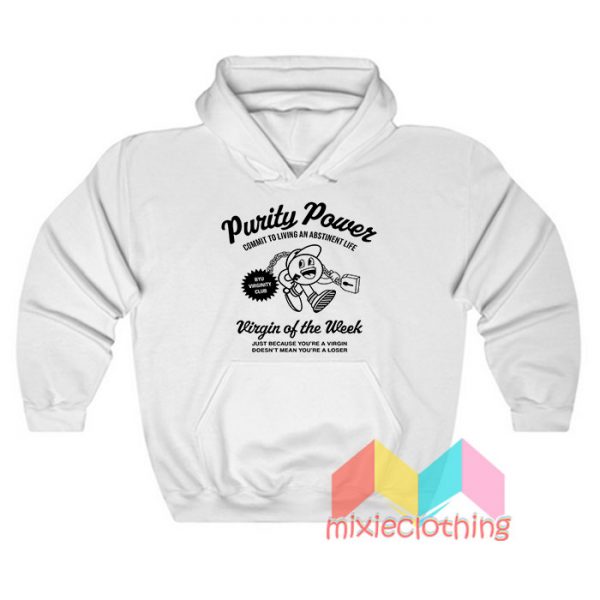 Virginity Purity Power Byu Virginity Club Hoodie